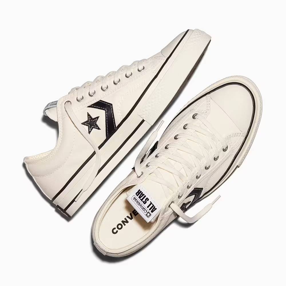 CONVERSE STAR PLAYER 76 BIANCHE 4 CONVERSE STAR PLAYER 76 BIANCHE - immagine 4