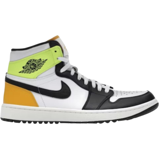 Jordan 1 Retro High G White University Gold Volt Black DQ0660-105